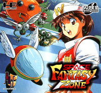 Space Fantasy Zone JP PC Engine CD JP box art